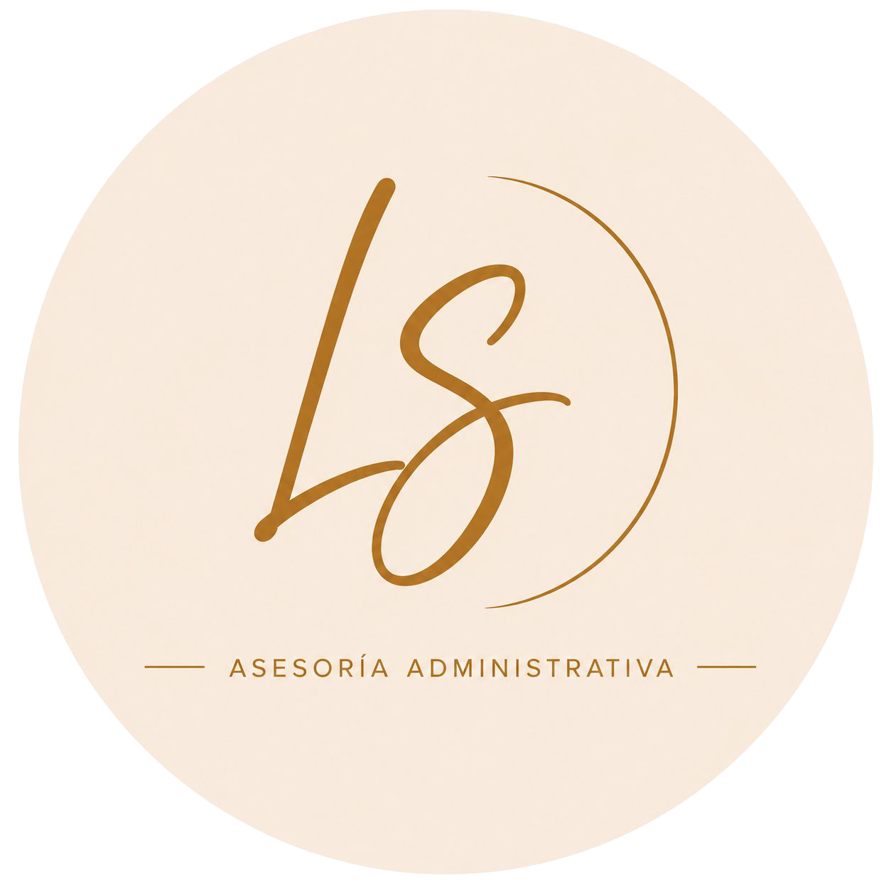Logotipo oficial de Lorena Suarez, Asesoría Administrativa